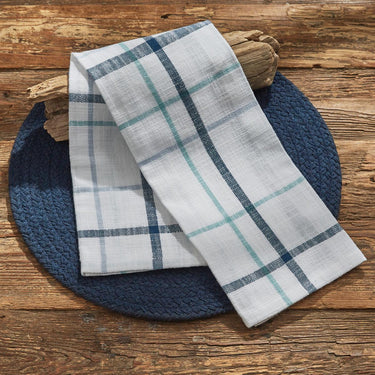 Caspian Plaid Dishtowel - Set of 6 Park Designs - The Fox Decor